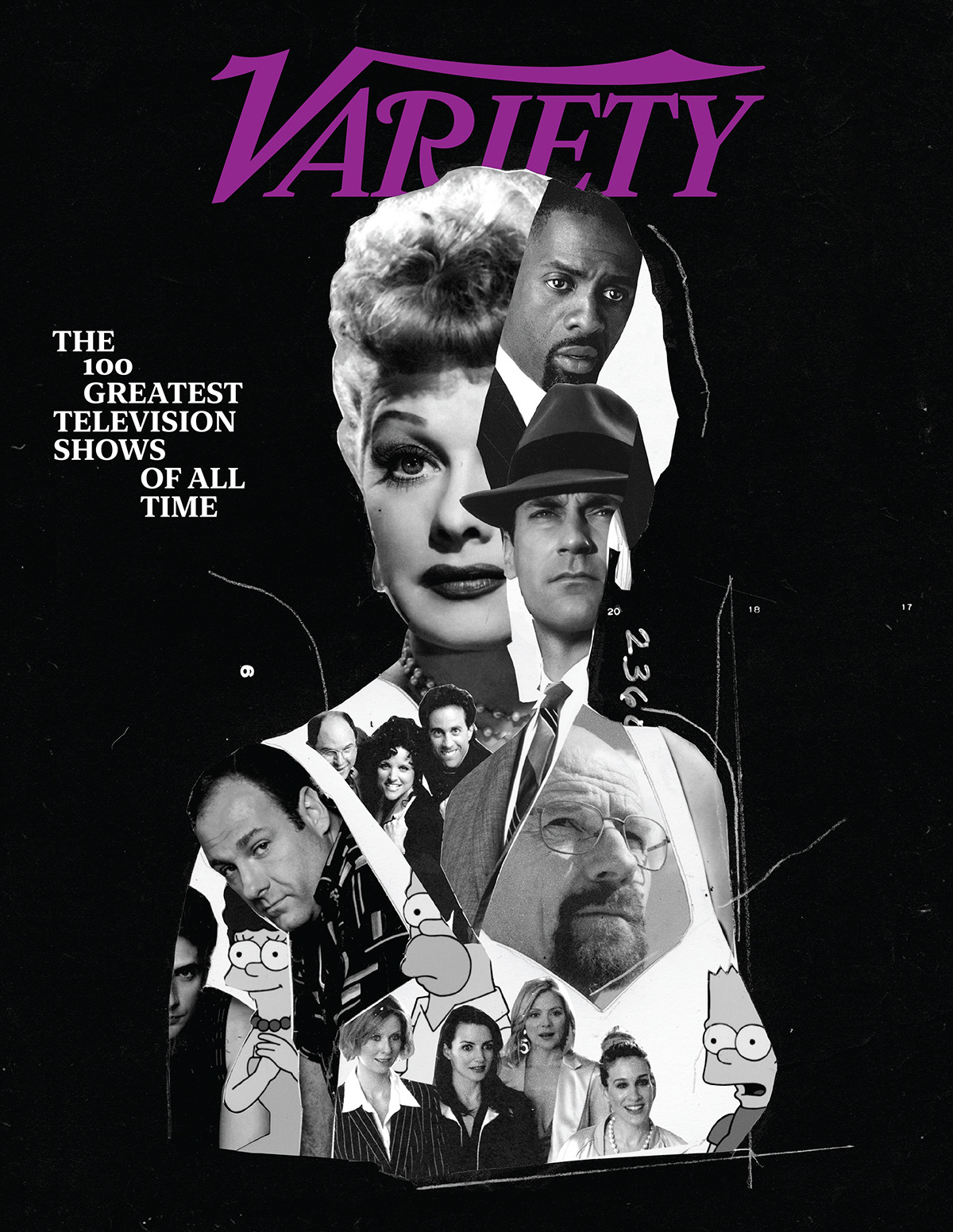 Variety's 100 Greatest TV Shows cover featuring Lucille Ball