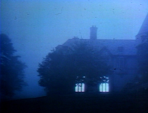 Exterior of Collinwood Mansion from the Dark Shadows television series.