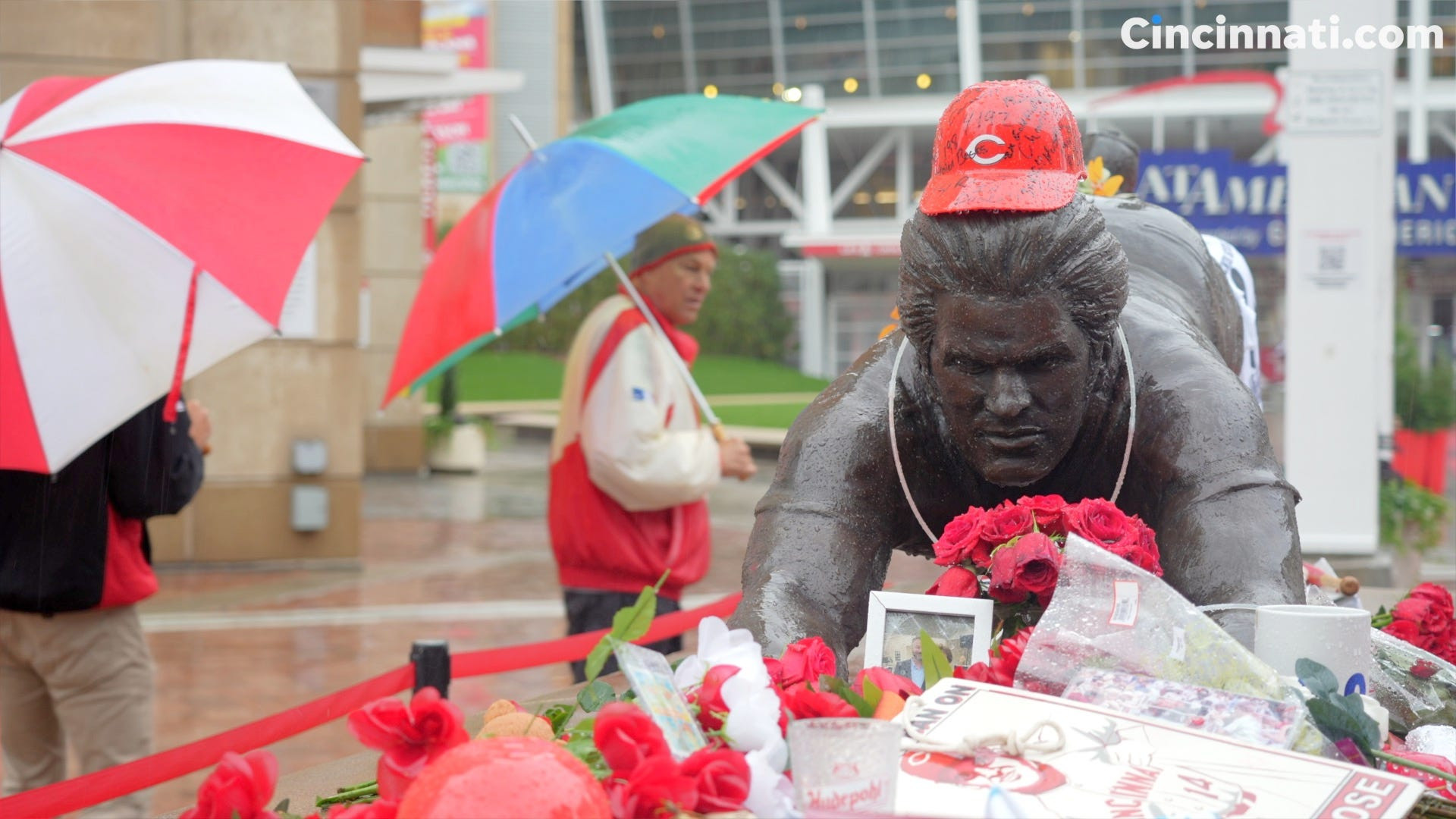 Reds host visitation for Pete Rose at Great American Ball Park