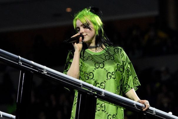 Billie Eilish at a previous Grammy Awards.