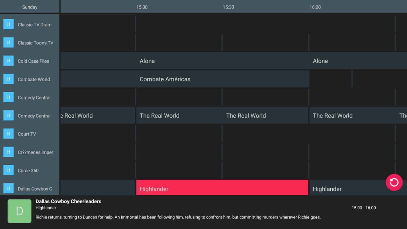 Viewing the Electronic Program Guide in GSE Smart IPTV