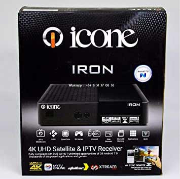 Icone Iron Plus 4K Receiver