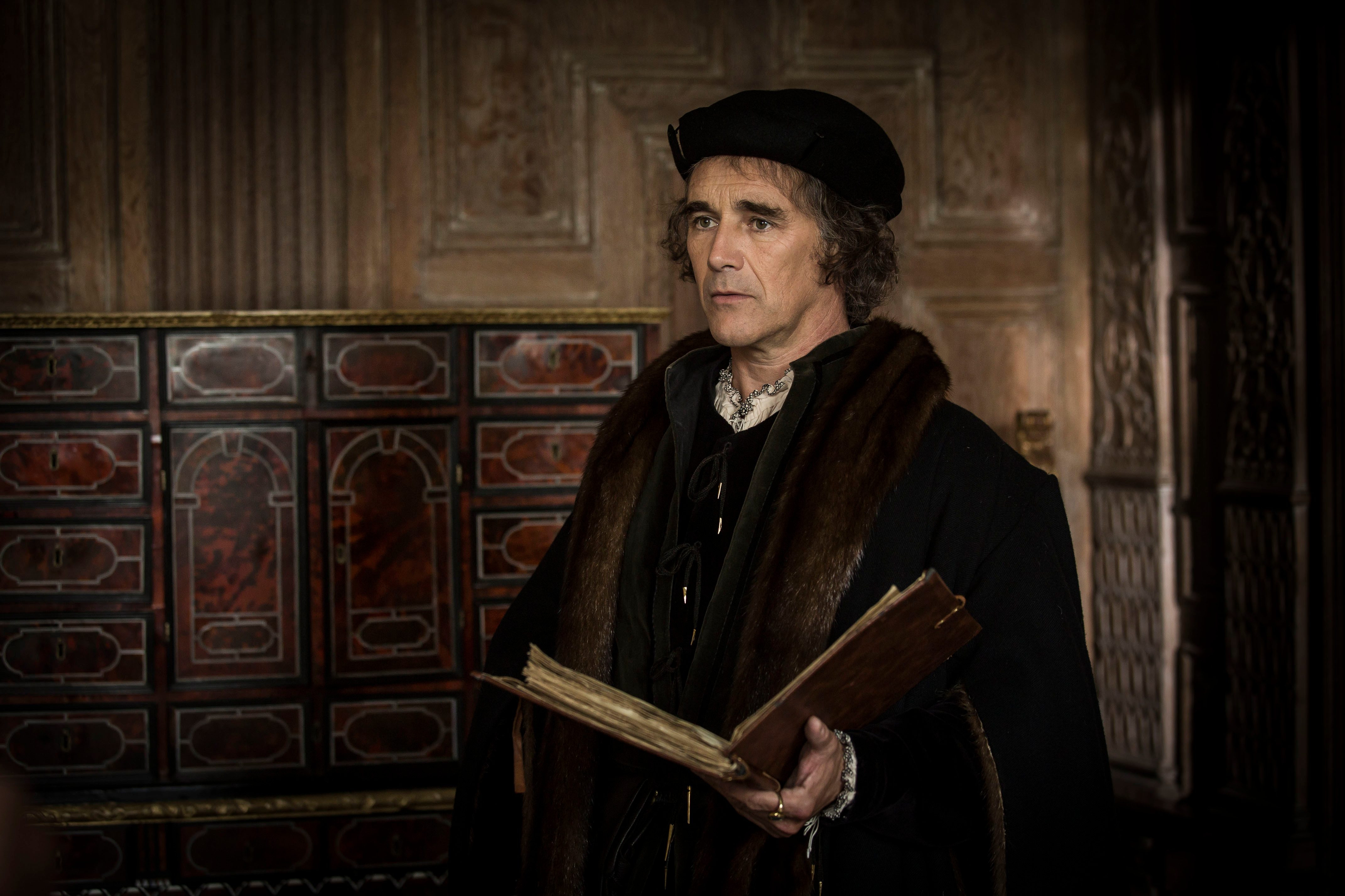 Thomas Cromwell (Mark Rylance) in Wolf Hall