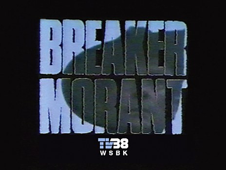 Early television graphics used basic techniques such as cards with foil-stamped letters affixed to easels.