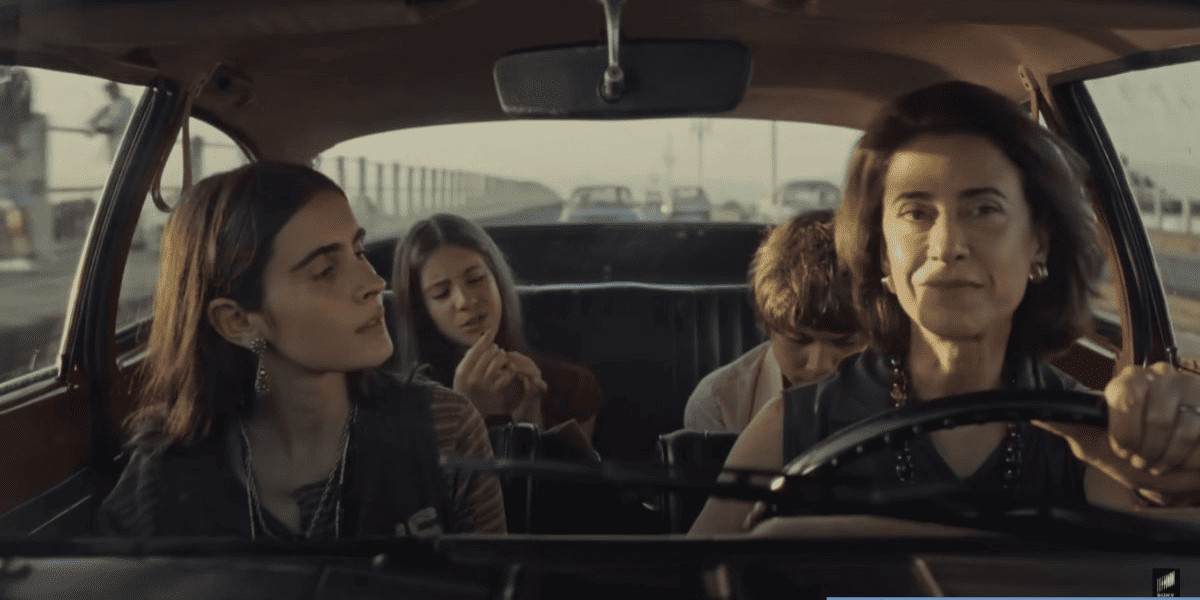 Fernanda Torres as Eunice Paiva in "Ainda Estou Aqui" movie