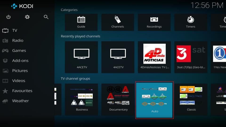 TV Channels