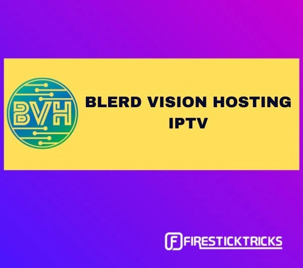 Blerd Vision IPTV Interface