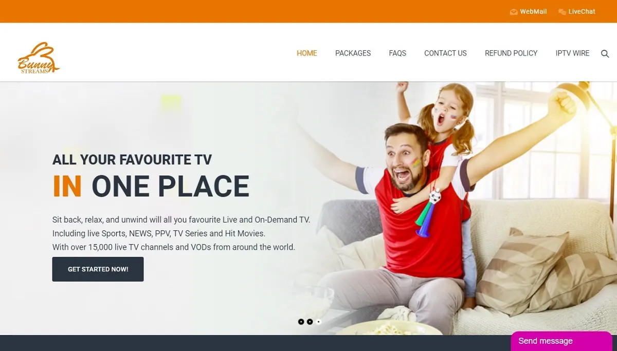 bunny streams iptv