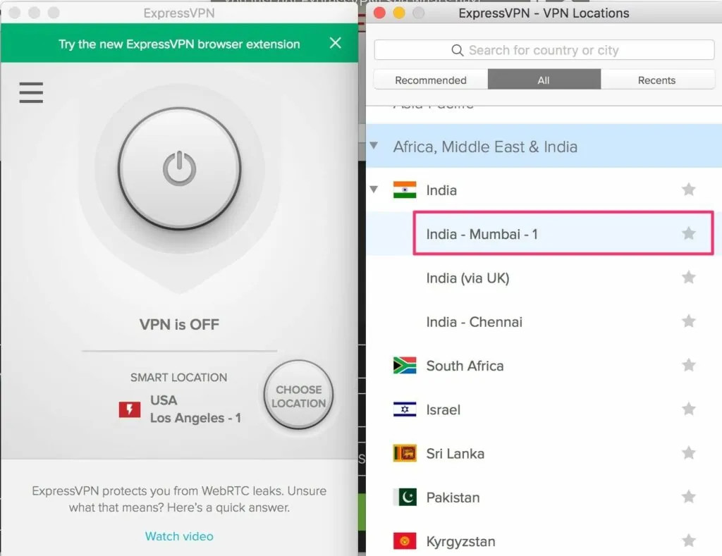 Connecting to a VPN Server