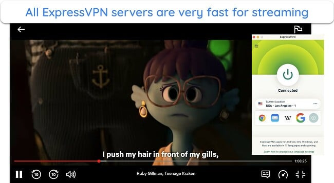 Screenshot of Hulu + Live TV interface