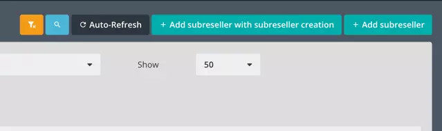 Add Subresellers