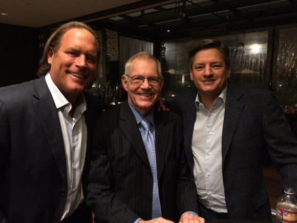 Steve Mosko, Bob Bassett, and Ted Sarandos discussing the future of television