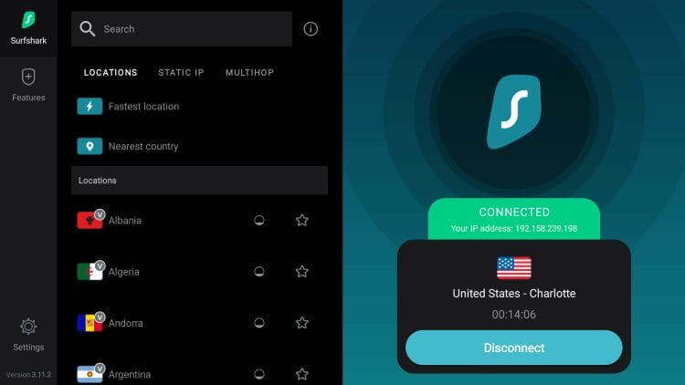 Make sure to Use a VPN