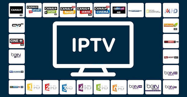 Screenshot of a media player showing a list of channels from an M3U file, including beIN Sport and Al Jazeera