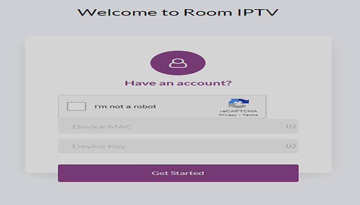 Room IPTV Player on LG Smart TV: App display on the user interface, emphasizing ease of access and user-friendly design