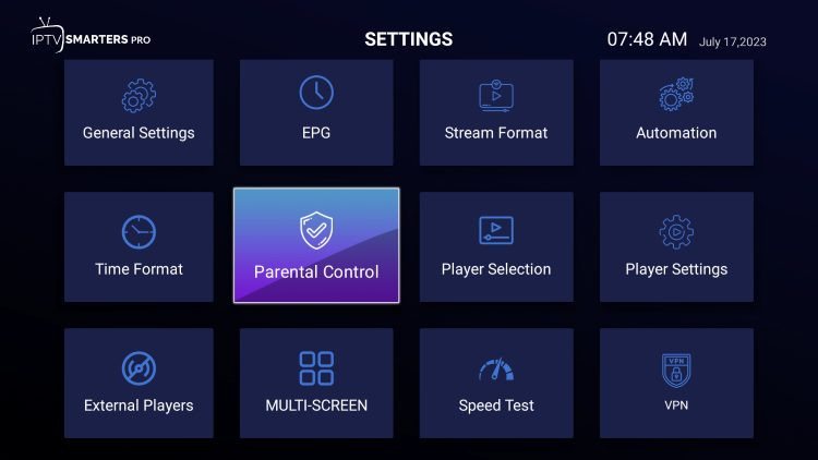 Parental Controls