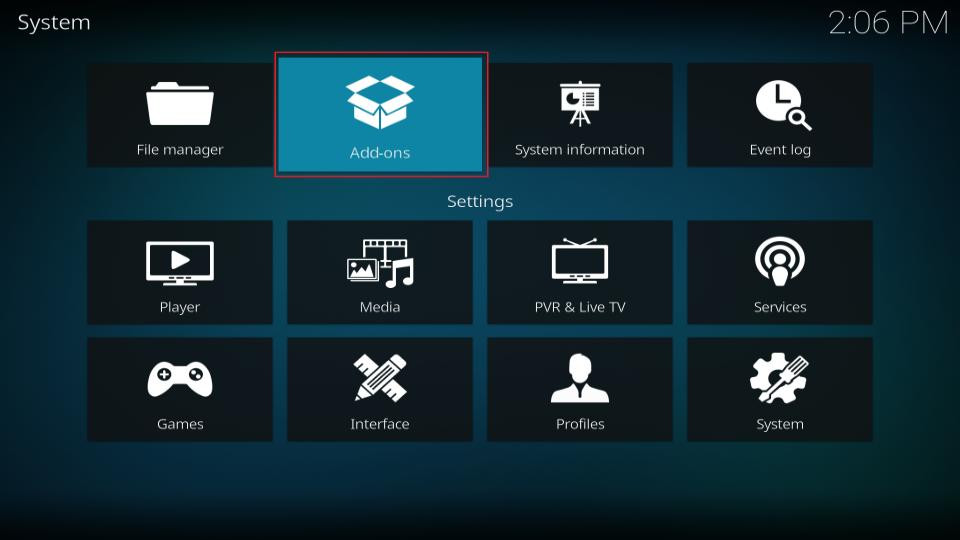 Kodi Settings
