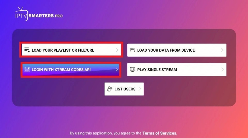 Prime IPTV Load Playlist