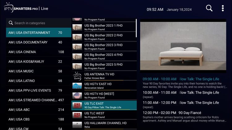 Entertainment Channels