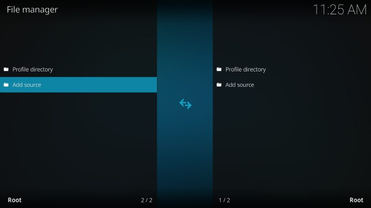 click add source for moria kodi addon