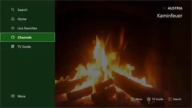 Open IPTV on Xbox