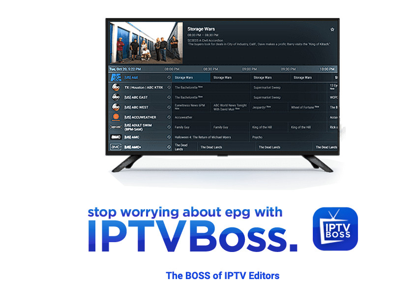 IPTVBoss IPTV Editor