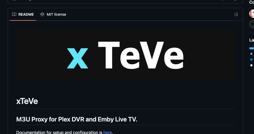xTeVe IPTV Proxy