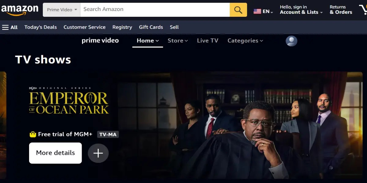 Friends enjoying a binge-watching session with free streaming television shows on a smart TV