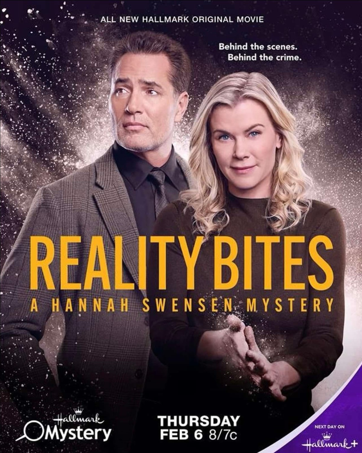 Alison Sweeney as Hannah Swensen in Murder, She Baked: A Plum Pudding Mystery