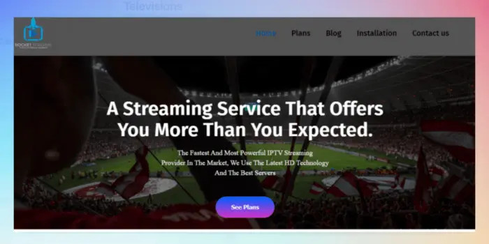 Rocket IPTV Interface