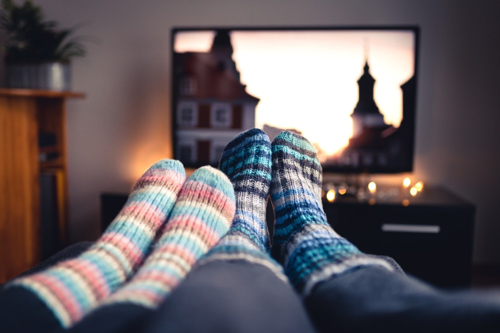 Remote control with Smart TV interface
