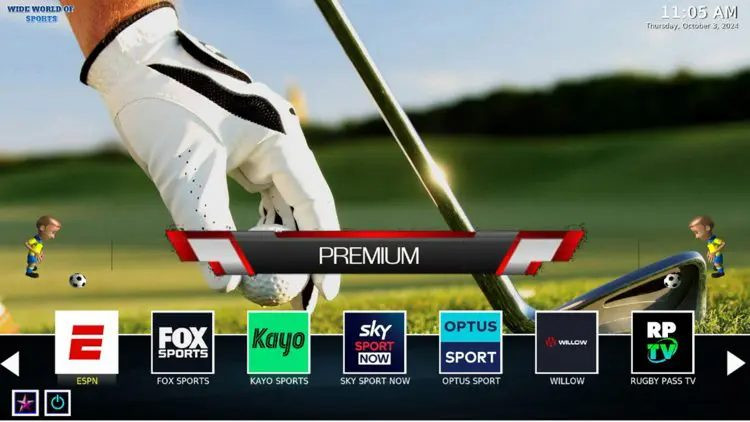 Sports 101 Build for Live TV