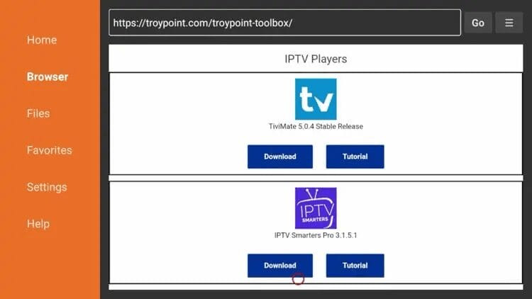 Installing IPTV Smarters