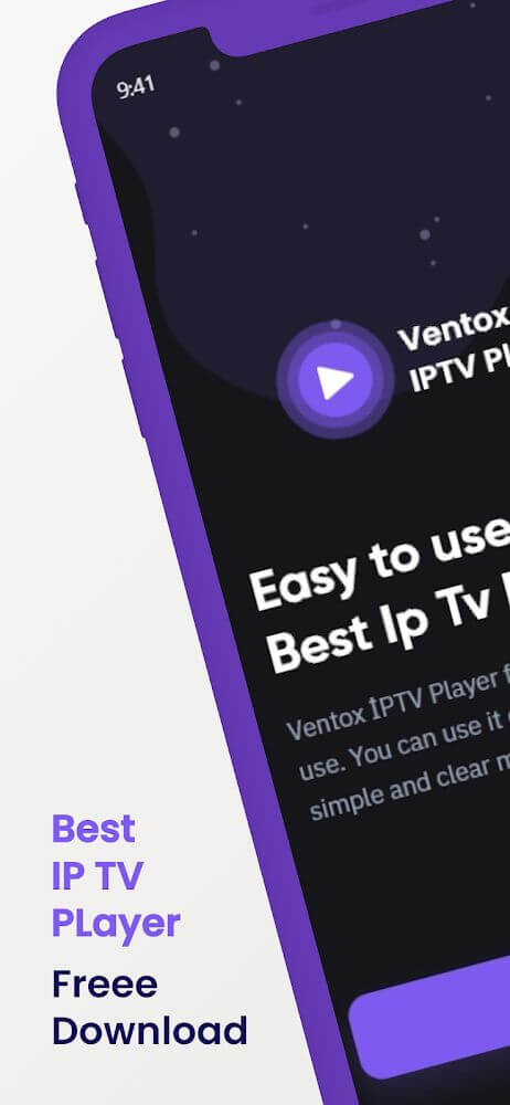VentoX IPTV Player Android App