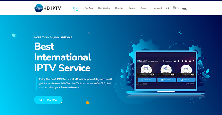 Xtreme HD IPTV Official Website
