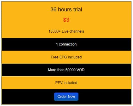 Trial option
